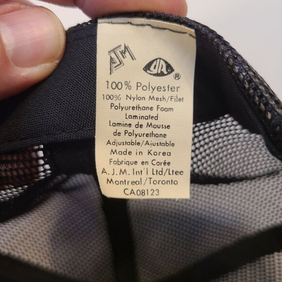 Vintage 90s Trucker Hat Fram Patch Mesh Adjustable Hat - Picture 8 of 8